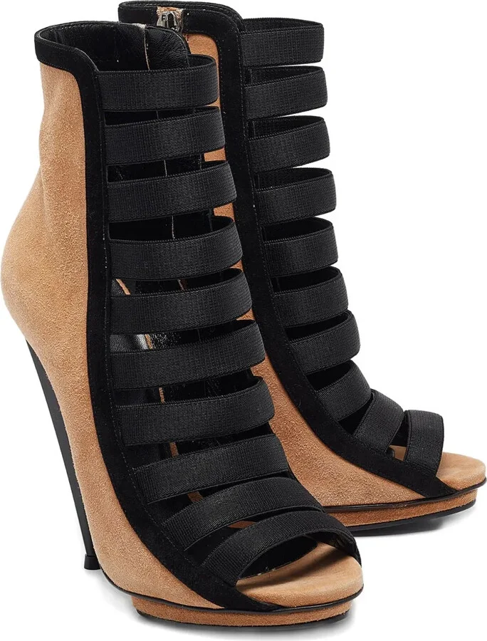 120mm Suede Sandals - Image 2