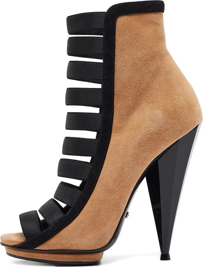 120mm Suede Sandals