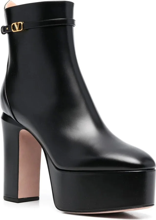 120mm Tan-Go platform ankle boots - Image 2