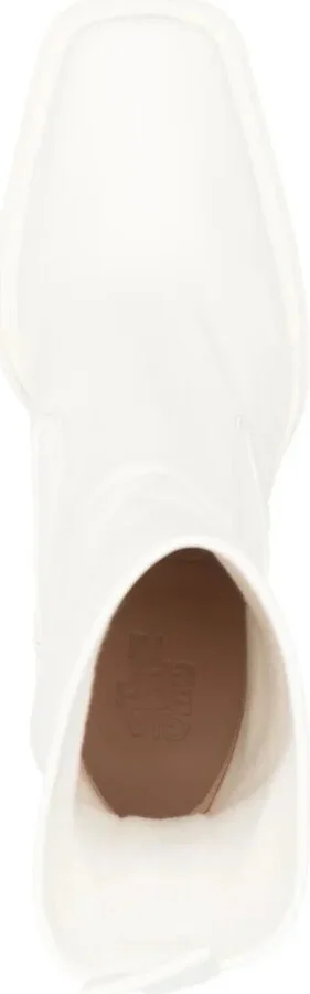 120mm Tapered-Heel Leather Boots - Image 4