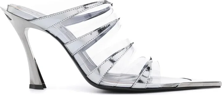 120mm Transparent-Straps Sandals