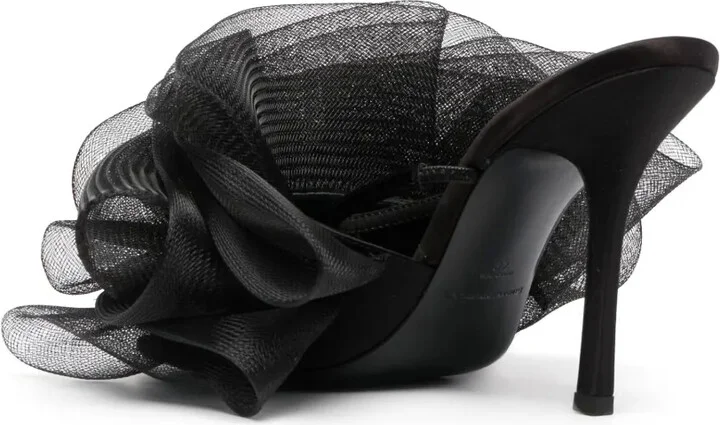 120mm Tulle Sandals - Image 3