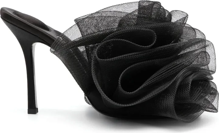 120mm Tulle Sandals