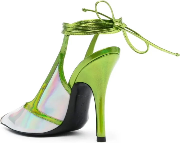 120mm Venus leather pumps - Image 3
