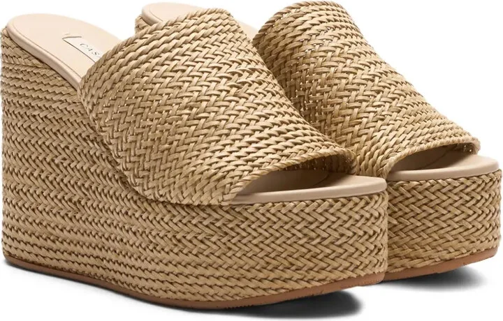 120mm Woven Heeled Sandals - Image 2
