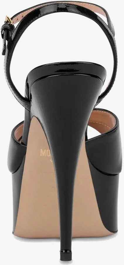 125 Platform Sandals in Patent Leather - Image 2
