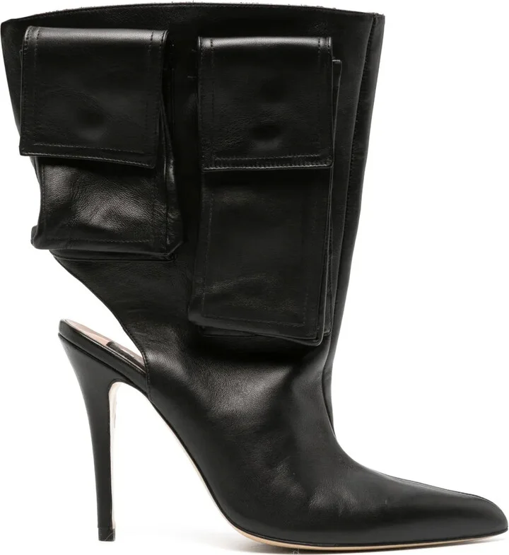 125mm Cargo Cut-Out Ankle Boots