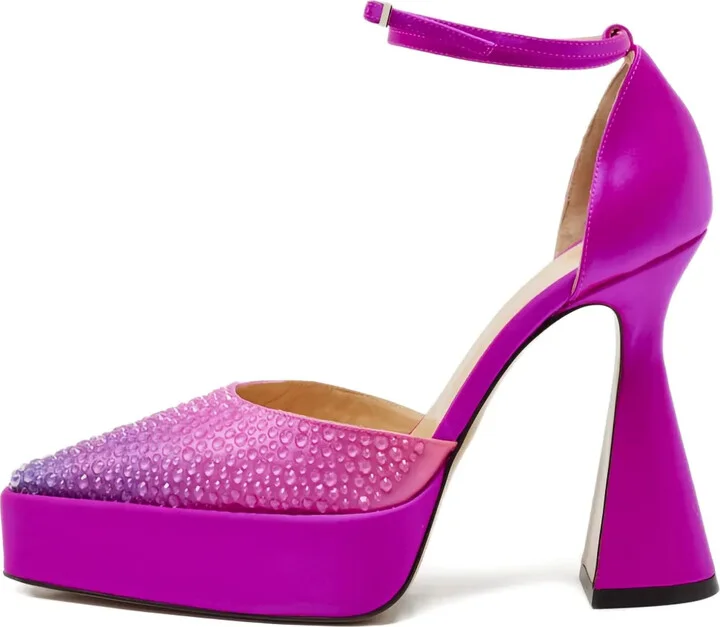 125mm Crystal-Embellished Heeled Pumps