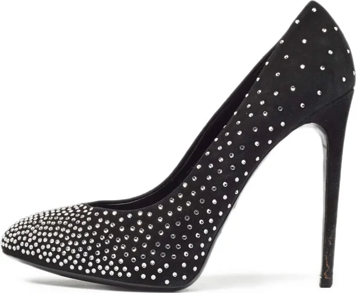 125mm Crystal-Embellished Pumps
