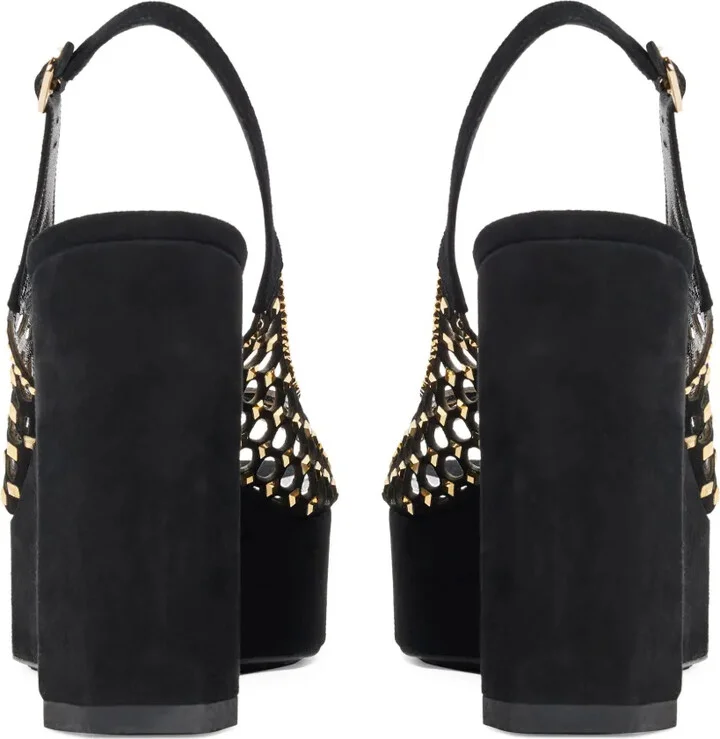 125mm Crystal-Embellished Sandals - Image 3