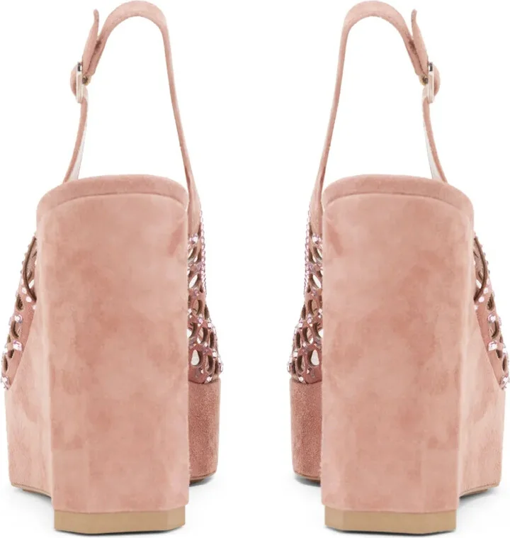 125mm Crystal-Embellished Sandals - Image 3