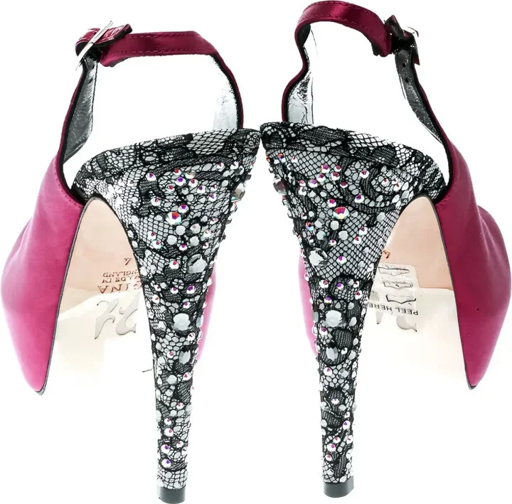 125mm Crystal-Embellished Sandals - Image 3