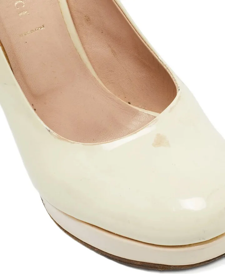 125mm Floral-Heel Pumps - Image 5