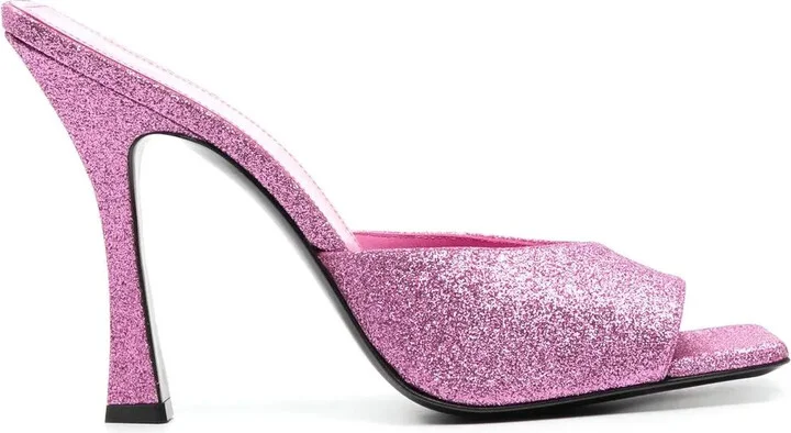 125mm Glittered Sandals
