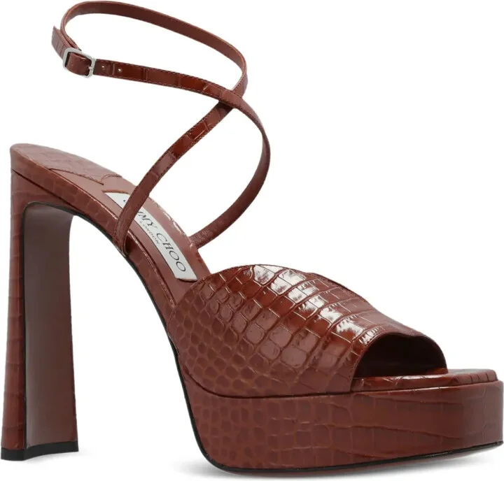 125mm Karli ankle-strap heeled sandals - Image 2