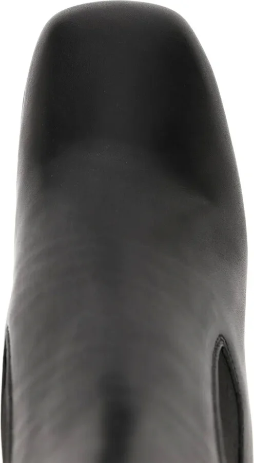 125mm Leather Platform Boots - Image 4