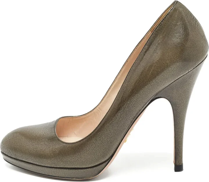 125mm Leather Pumps