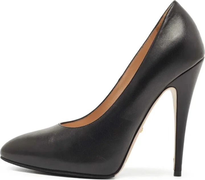 125mm Leather Pumps