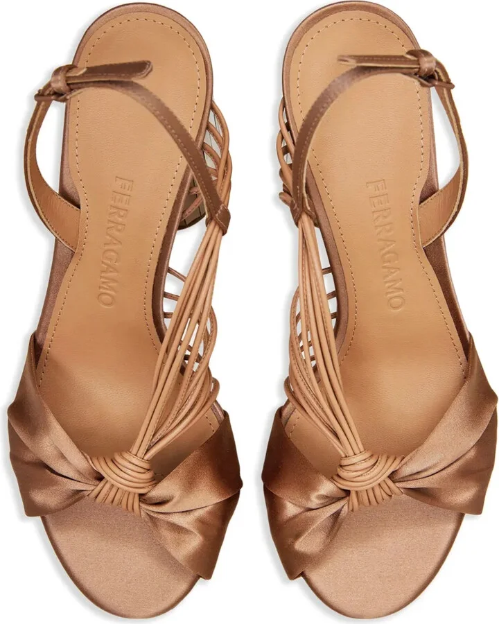125mm Mirrored Platform Sandals - Image 4