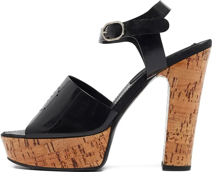 125mm Perforated-Logo Sandals