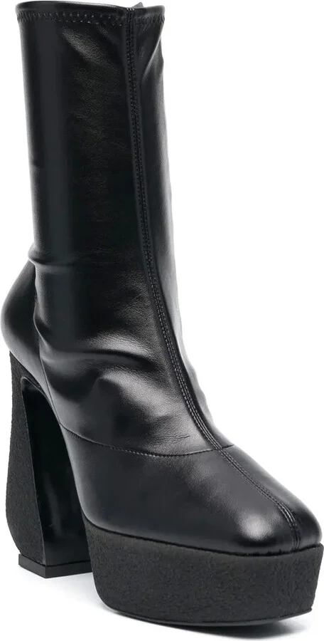 125mm Platform Ankle Boots - Image 2