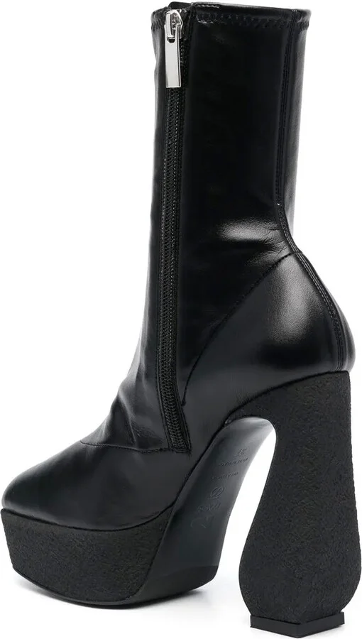 125mm Platform Ankle Boots - Image 3