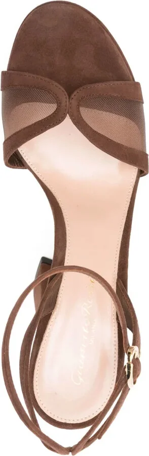 125mm Platform Ankle-Strap Sandals - Image 4