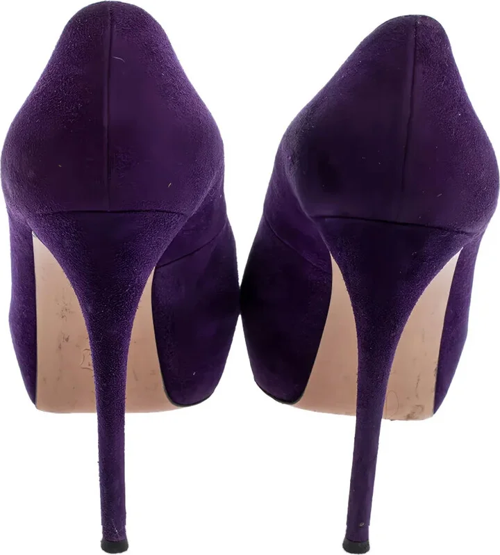 125mm Platform Peeptoe Pumps - Image 3