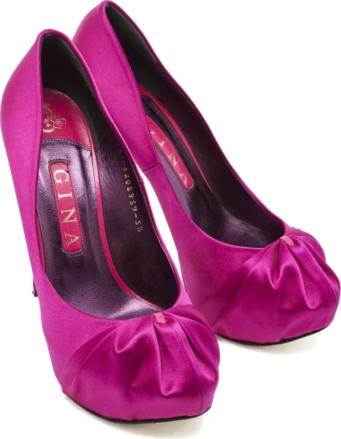 125mm Satin-Finish Heeled Pumps - Image 2