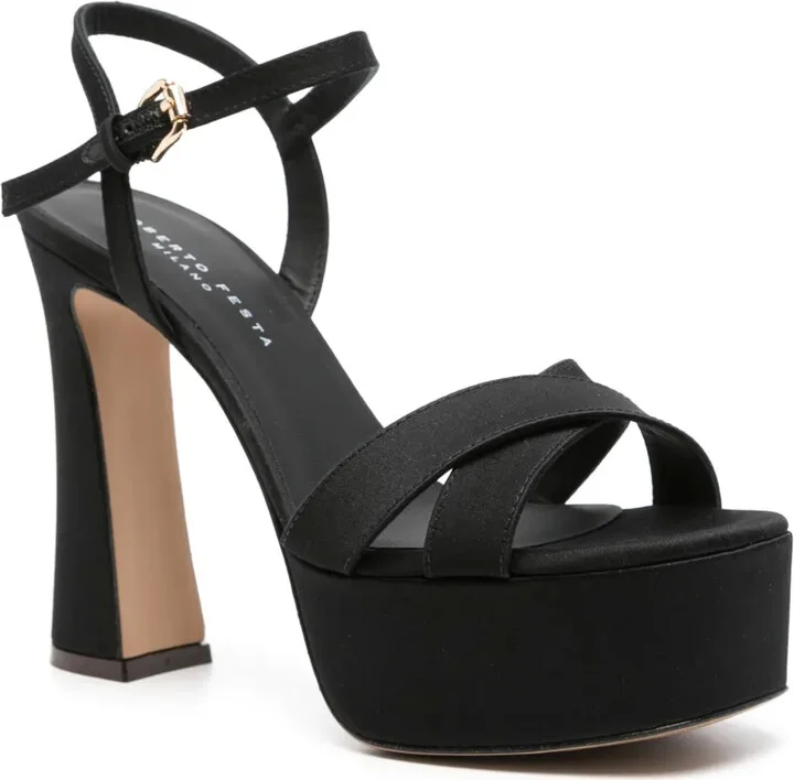 125mm Satin Sandals - Image 2