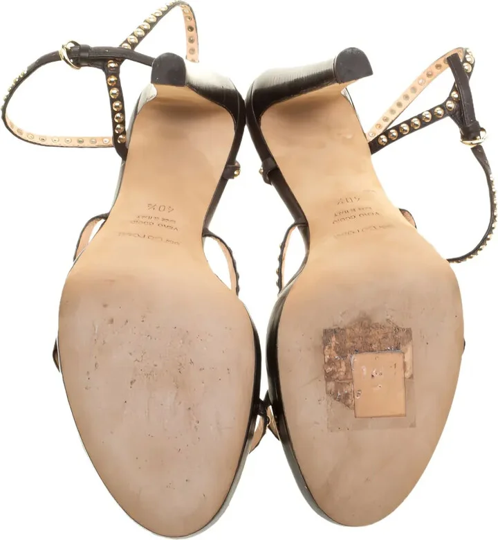 125mm Stud-Embellished Multi-Straps Sandals - Image 4
