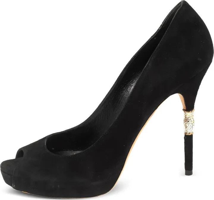 125mm Suede Pumps