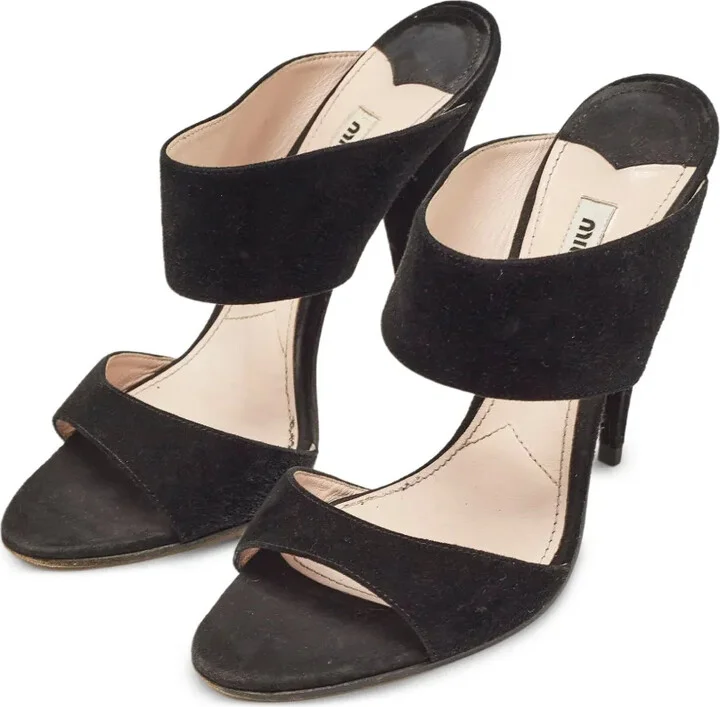 125mm Suede Sandals - Image 3