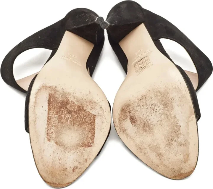 125mm Suede Sandals - Image 5