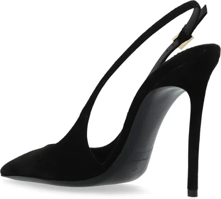 125mm Suede Slingback Pumps - Image 3