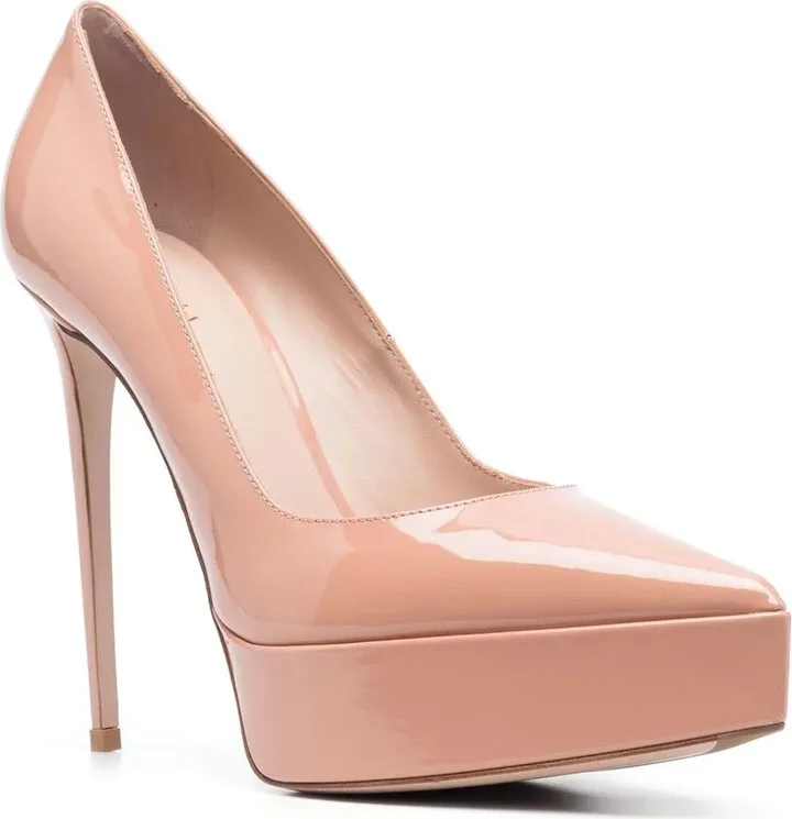 125mm Uma patent-leather pumps - Image 2