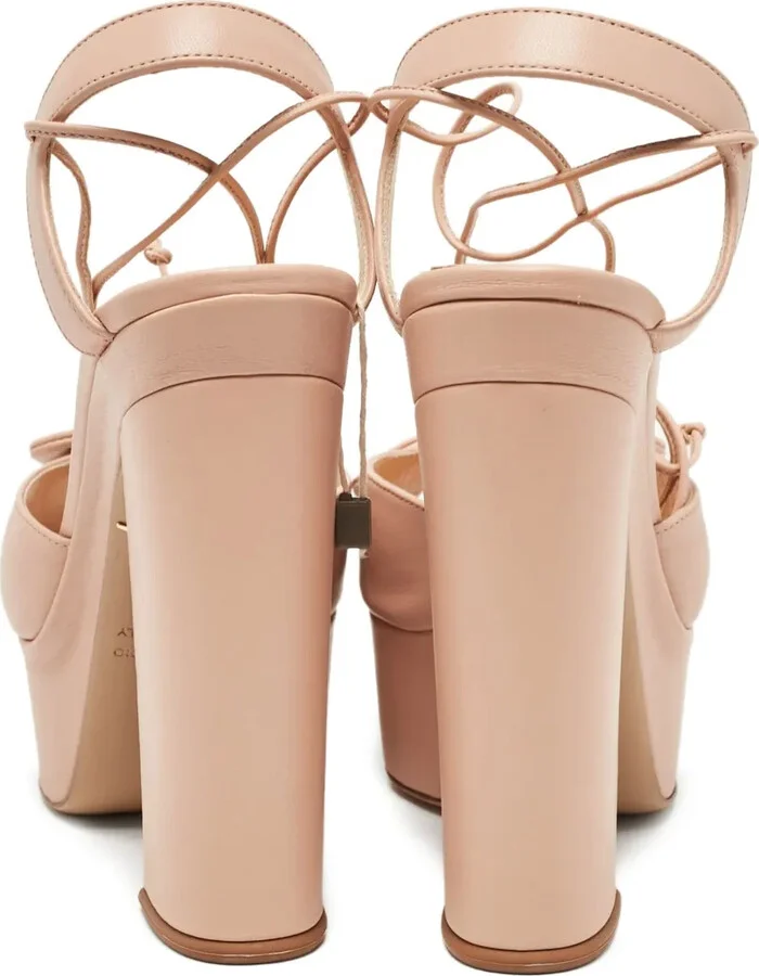 130mm Austin platform block-heel sandals - Image 3