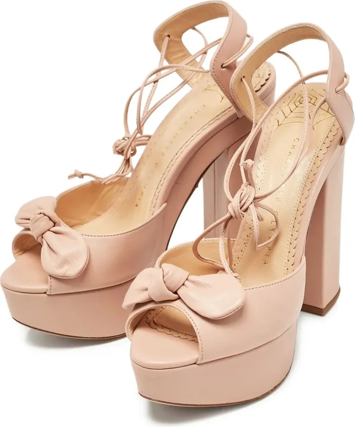130mm Austin platform block-heel sandals - Image 4