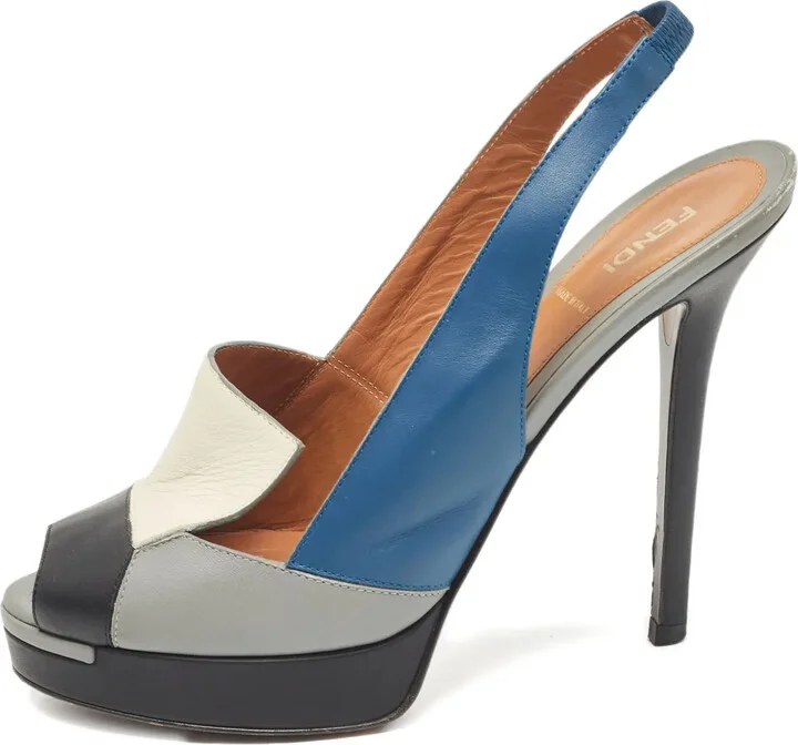 130mm Colour-Block Pumps