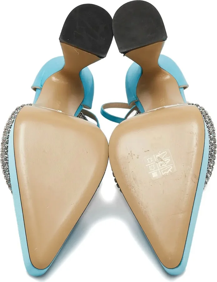 130mm Crystal-Embellished Heeled Sandals - Image 4