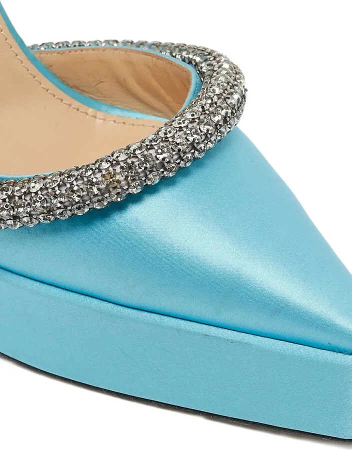 130mm Crystal-Embellished Heeled Sandals - Image 5