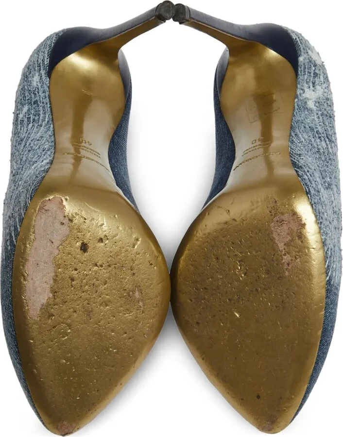 130mm Denim Pumps - Image 5