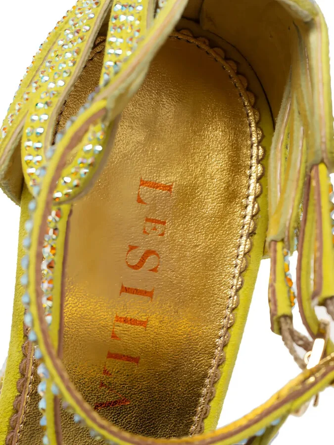 130mm Embellished-Strap Platform Sandals - Image 5