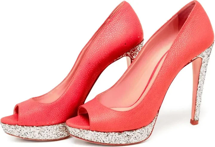 130mm Glitter-Detail Pumps - Image 2