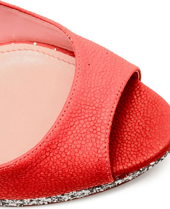 130mm Glitter-Detail Pumps - Image 5