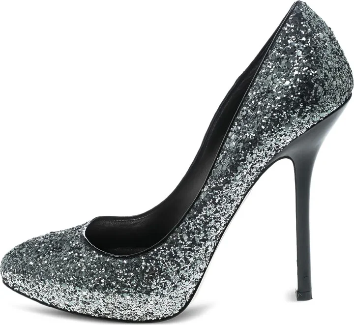 130mm Glittered Pumps