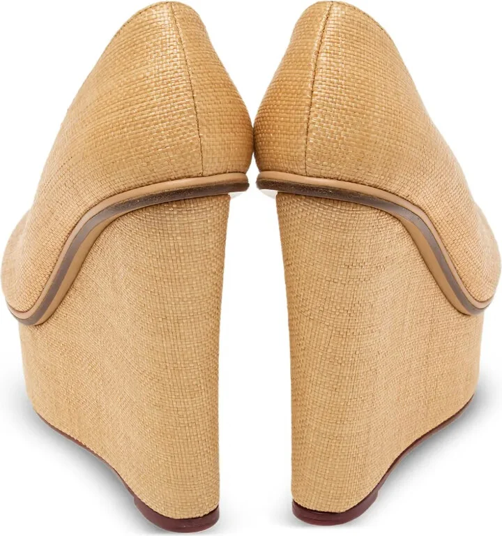130mm leather Carmen pumps - Image 2