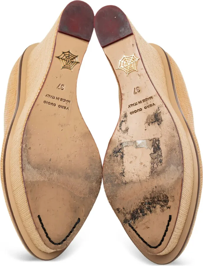 130mm leather Carmen pumps - Image 3