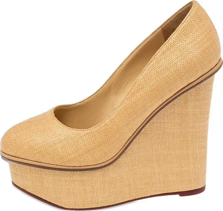 130mm leather Carmen pumps