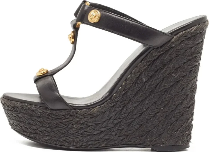 130mm Leather Heeled Sandals